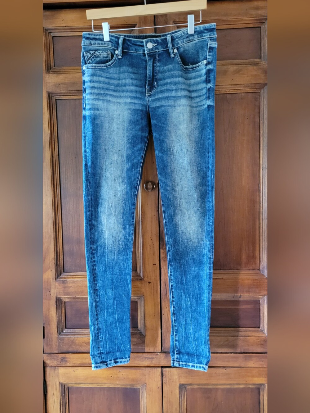 Women's Buckle Black Skinny Jeans - 30 x 32